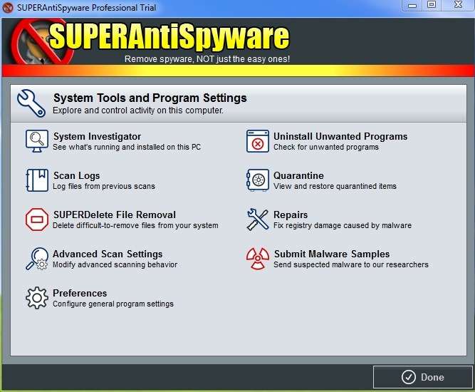 SUPER Anti Spyware Pro