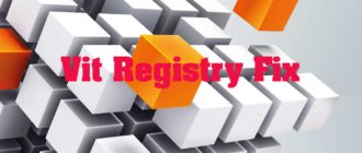 Быстрая очистка реестра - Vit Registry Fix