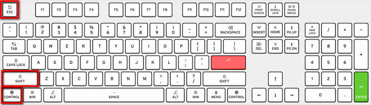 Какие клавиши нажимать если завис компьютер