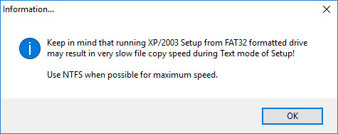 Загрузочная флешка Windows XP