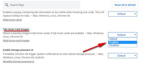Как отключить всплывающие подсказки для вкладок Google Chrome