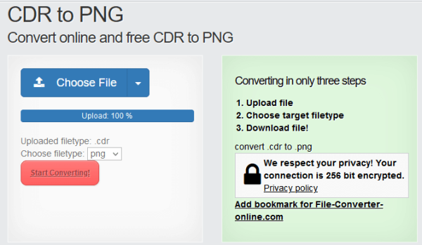 Как конвертировать CDR в PNG — 7 сервисов