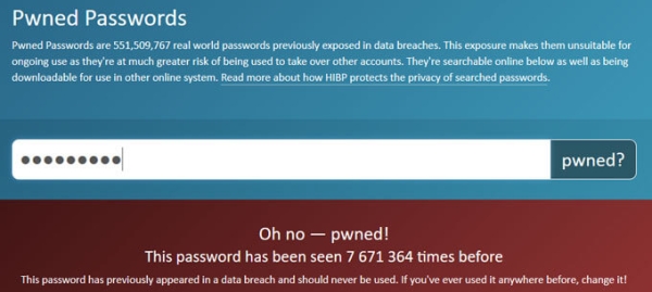 Have I Been Pwned — проверка на взлом почты и паролей