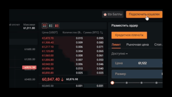 Как подключить Ebi Exchange к Хомяку?