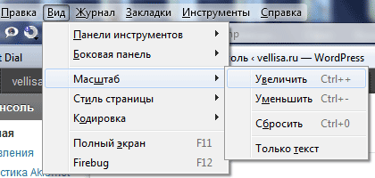 Как увеличить текст на странице сайта